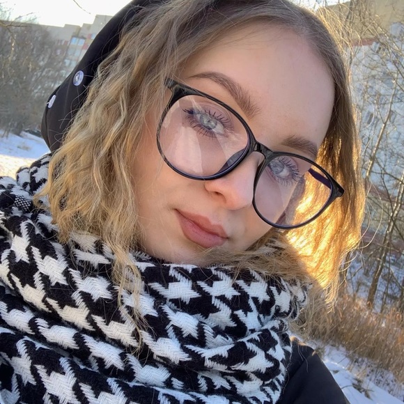 Glass frames optical transparent blue light blocking glasses computer round pink - Picture 10 of 16